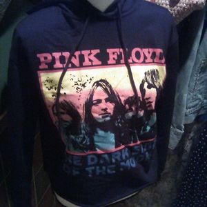 Pink Floyd cropped hoodie